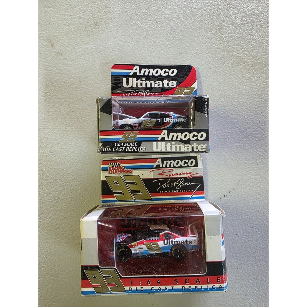 Racing Champions Amoco Racing 2000 Diecast Stock Car Set 1/64 Scale 2 Cars